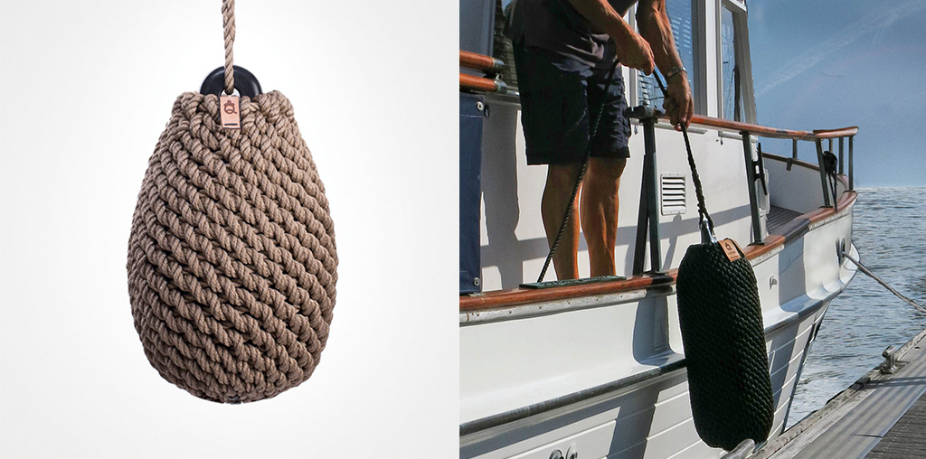 Our rope boat fenders are the perfect fathers day gift for sailors fathers-day-gift-boat-rope-fenders